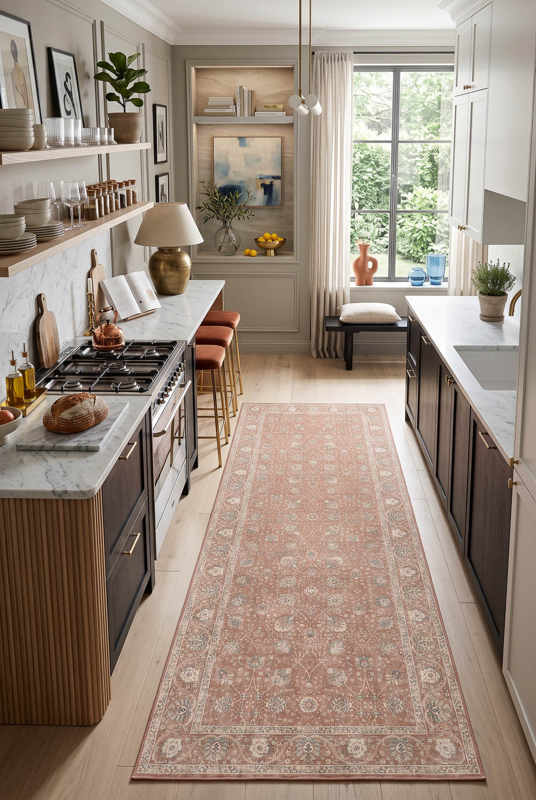 Sienna Vine - Washable Rug - JRN1140