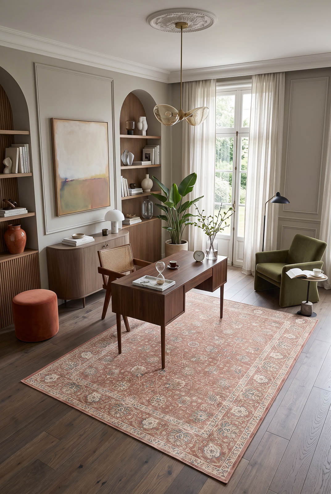 Sienna Vine - Washable Rug - JRN1140