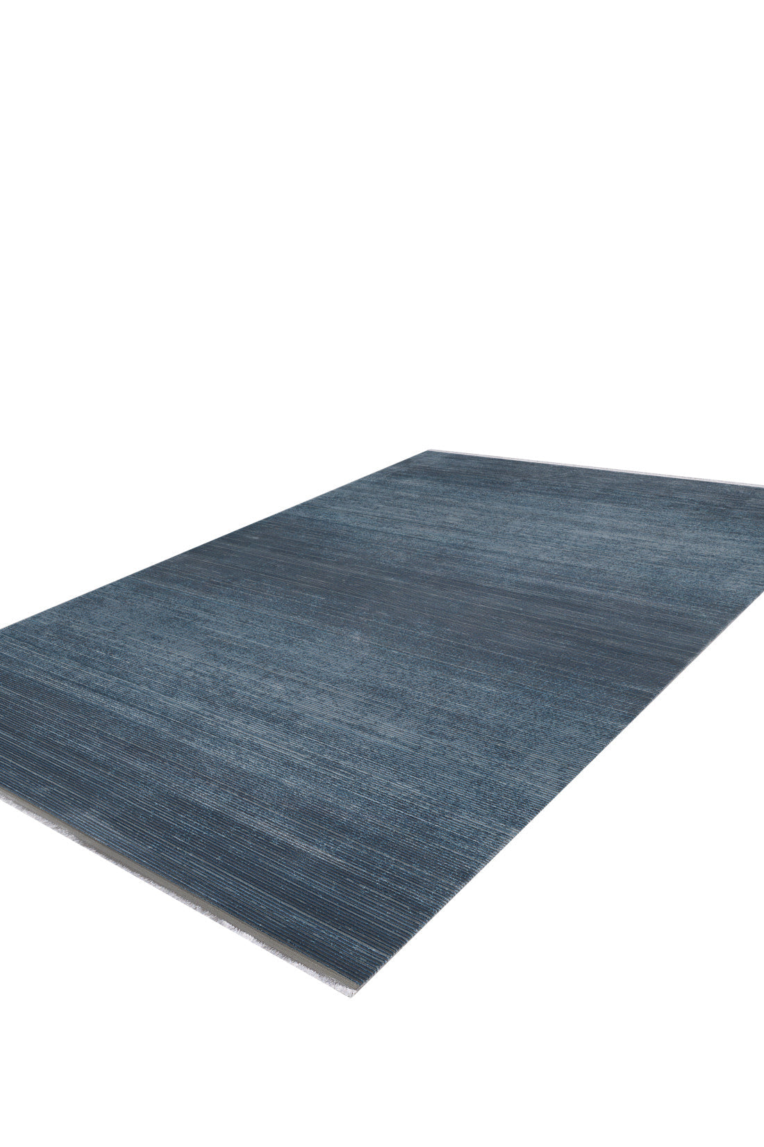 The Slate to Midnight Navy Rug - M497M features a modern gradient blue design in a textured, rectangular shape—ideal for adding a contemporary touch to any space.