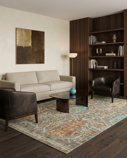 Load image 1 in gallery view. Smoky Ikat Area Rug APX1913