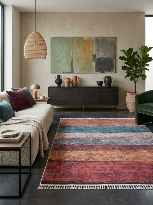 Load image 1 in gallery view. Soft Brushed - Washable Rug - JR5056 (Custom Size)