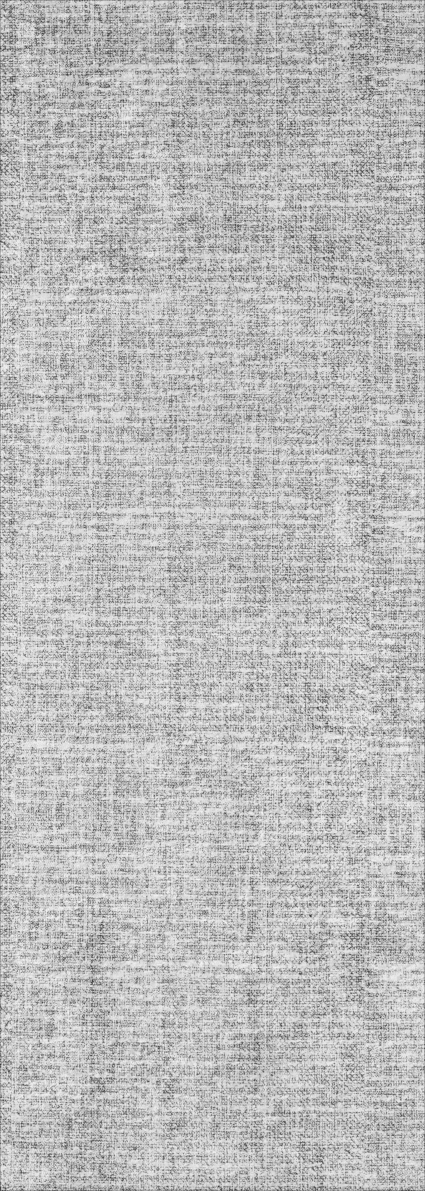 A close-up of the Softly Chic - Washable Rug - JR747 in gray-anthracite highlights its textured, woven crosshatch pattern and subtle grid-like look. Its soft, heathered surface is easy to clean and perfect for high-traffic areas.