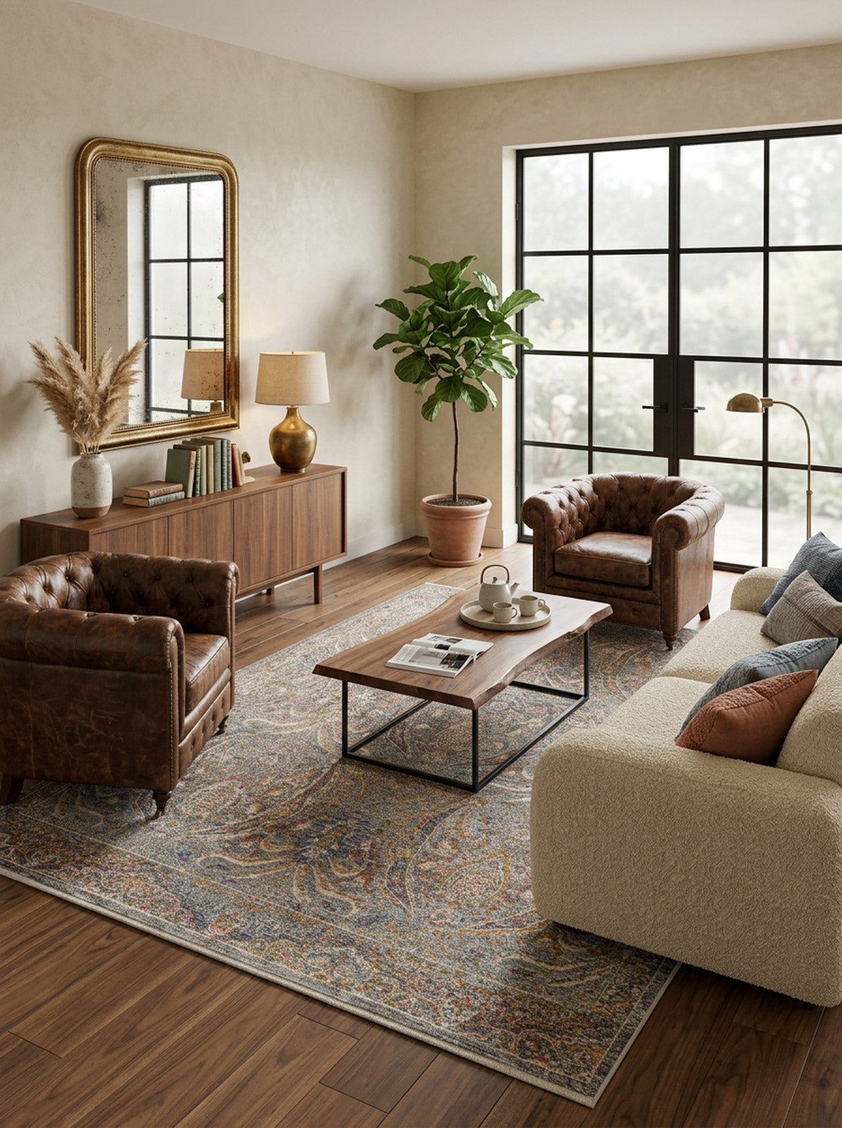 Stained Window - Area Rug - SOF3