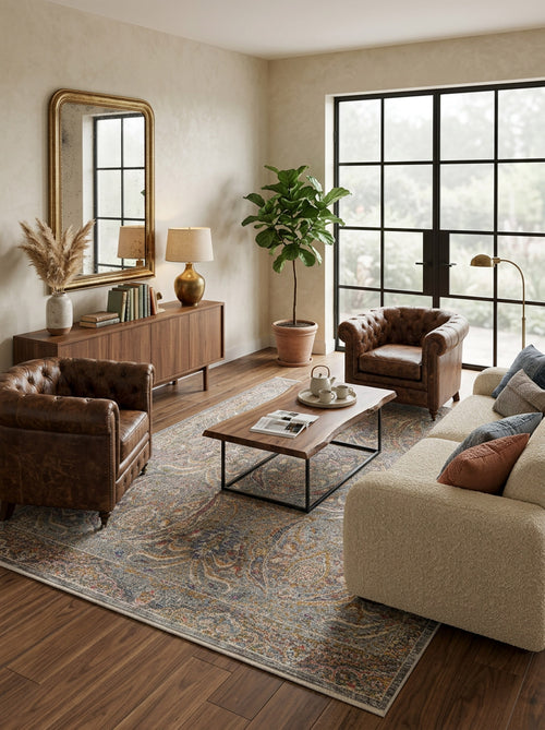 Load image 1 in gallery view. Stained Window - Area Rug - SOF3
