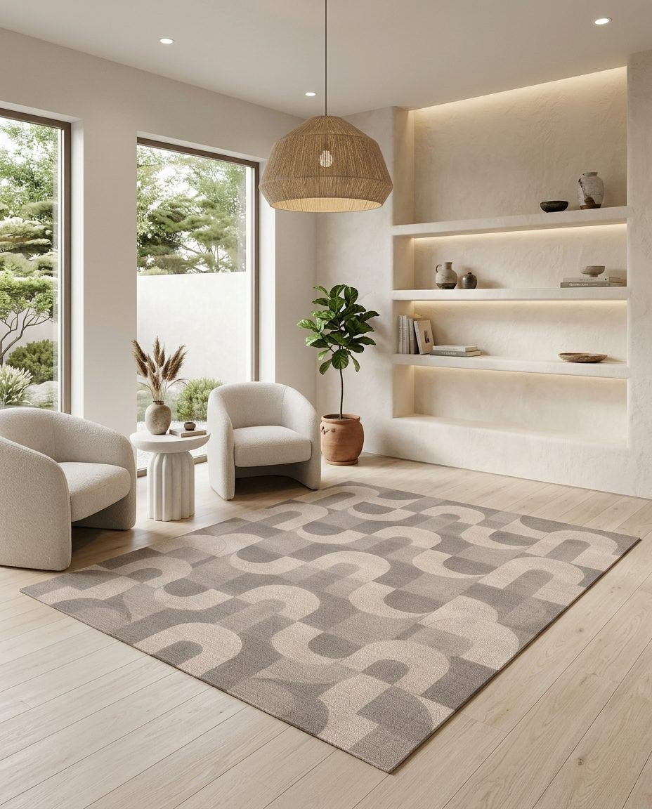 Stone Arcade - Washable Rug - JR7005 (Custom Size)