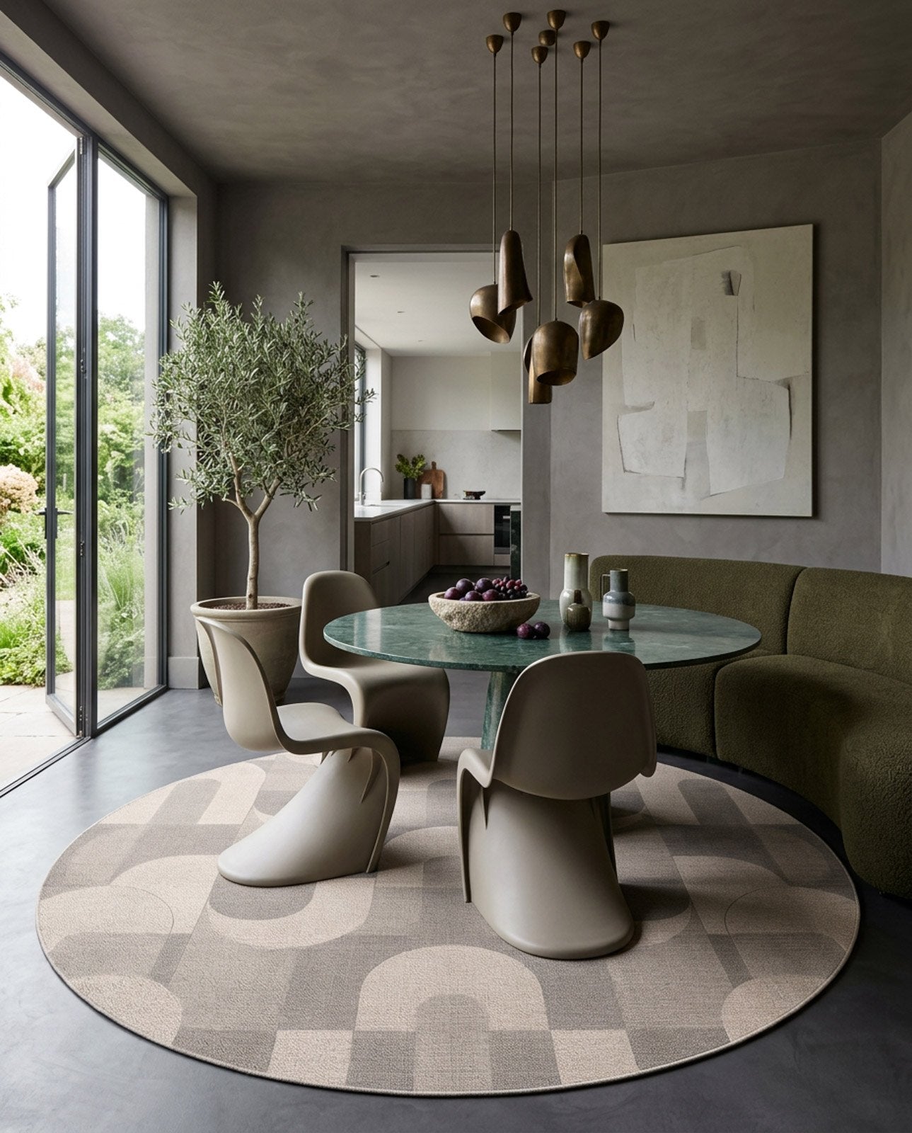 Stone Arcade - Washable Rug - JR7005 (Custom Size)