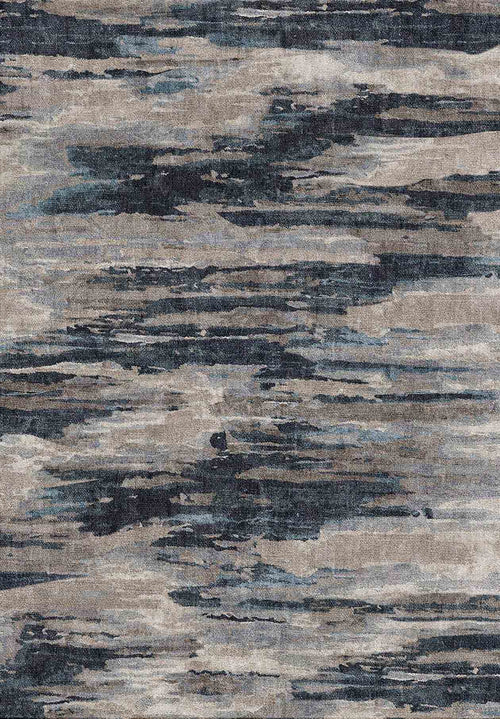 Load image 1 in gallery view. Storm Cloud - Washable Rug - JRN1075