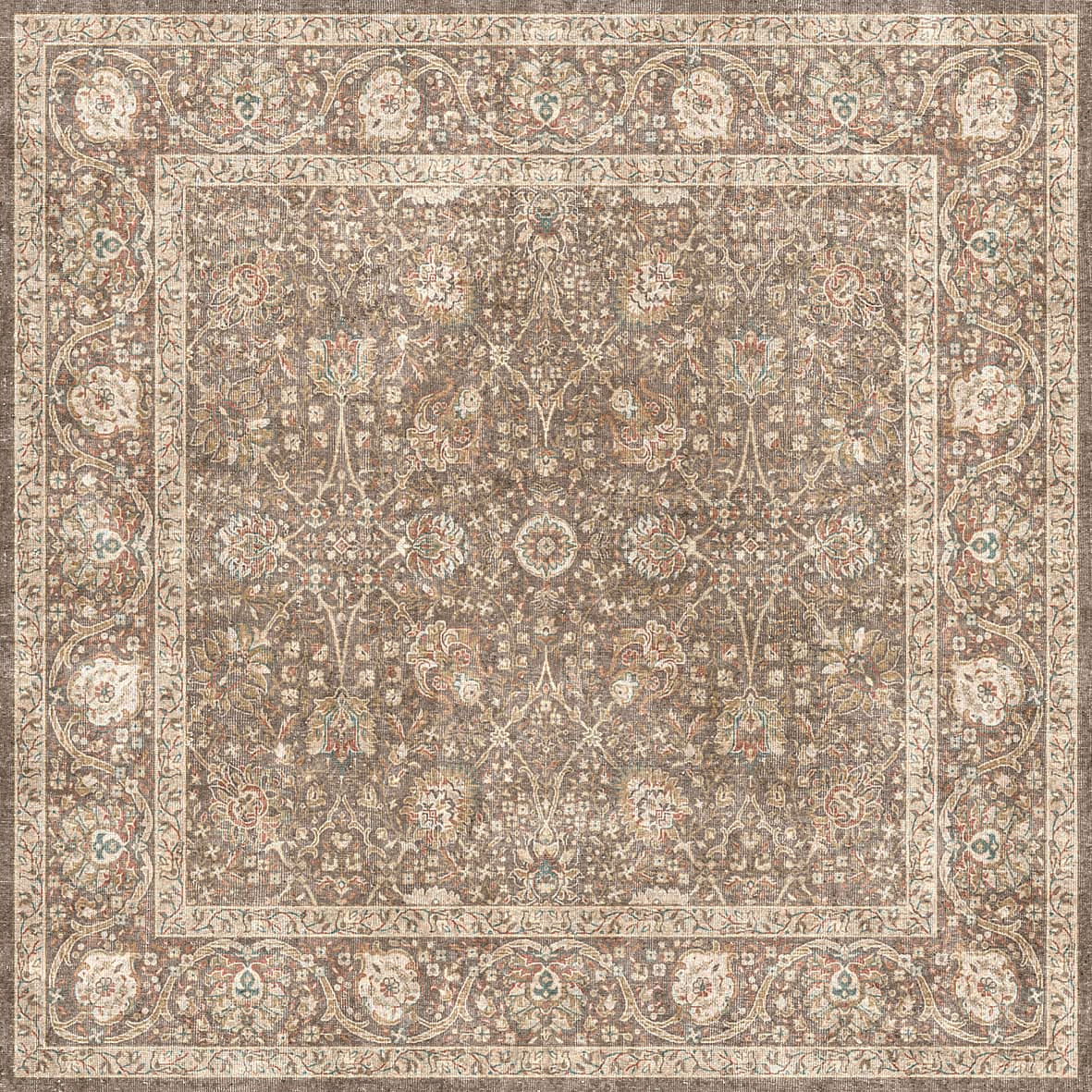 Arabesque Trellis - Waschbarer Teppich - JR1732