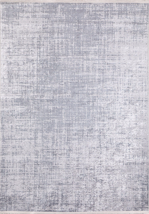 Bild 1 in Galerieansicht laden. The Twilight Sky - Washable Rug - JR856 (Custom Size) features a gray-anthracite, abstract crosshatched design in gray and white—ideal for high-traffic areas.
