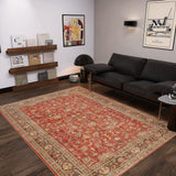 Legacy Wreath - Washable Rug - JRN1024