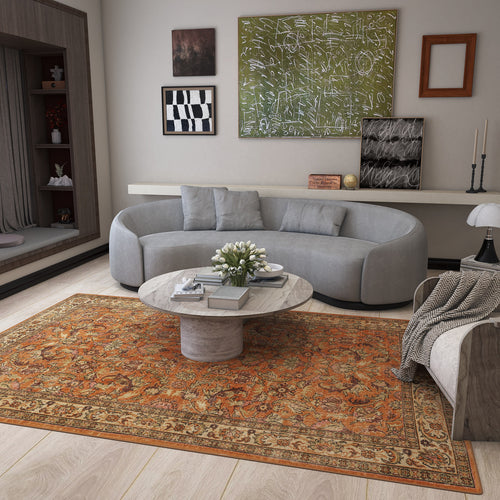 Load image 1 in gallery view. Celestial Vintage - Washable Rug - JRN1020