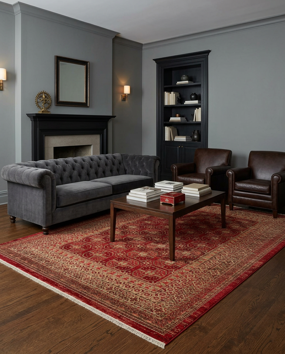 Velvet Fire - Area Rug - KYB3