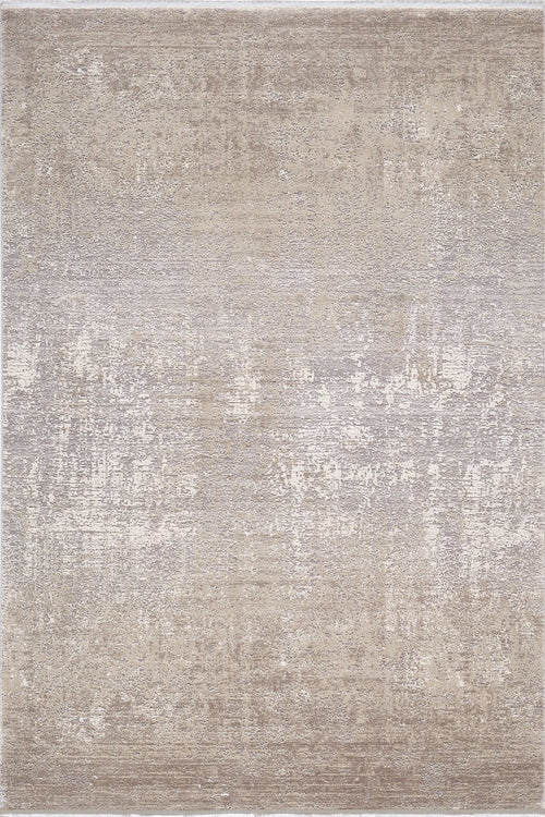 Load image 1 in gallery view. The Vortexia Light Premium Rug - M472D features a rectangular contemporary design with a distressed, textured pattern in neutral beige, tan, and gray for a subtle, faded look.
