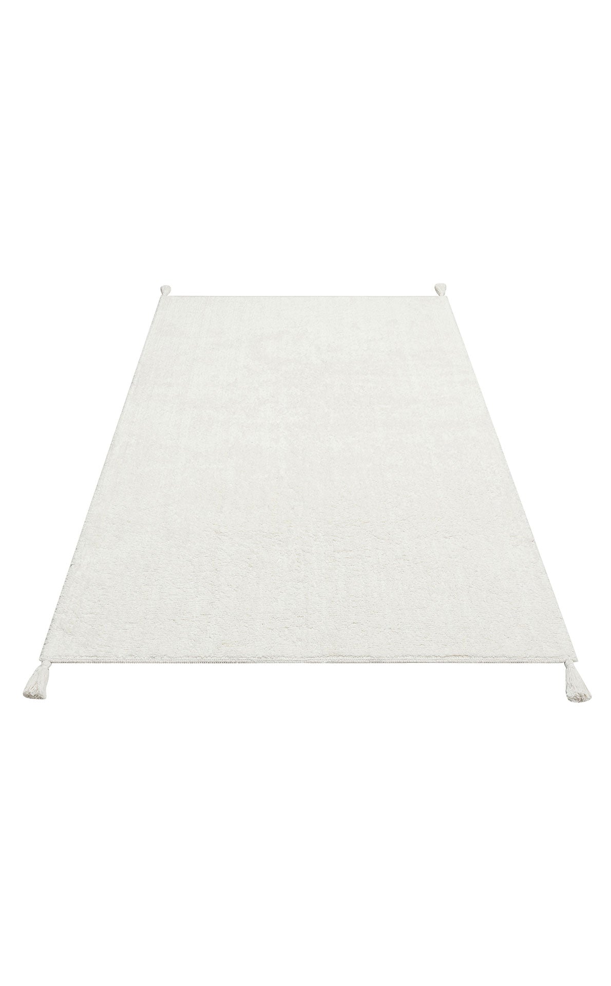 White Cotton - Washable Shaggy - CBNPLAIN