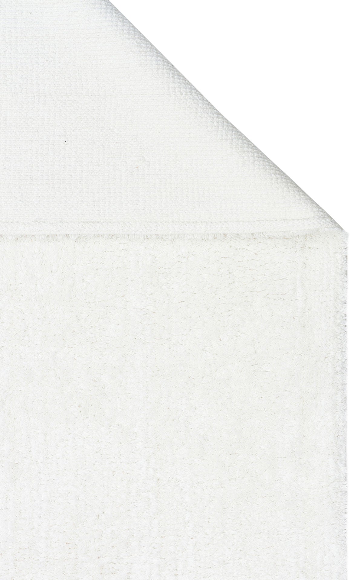 White Cotton - Washable Shaggy - CBNPLAIN
