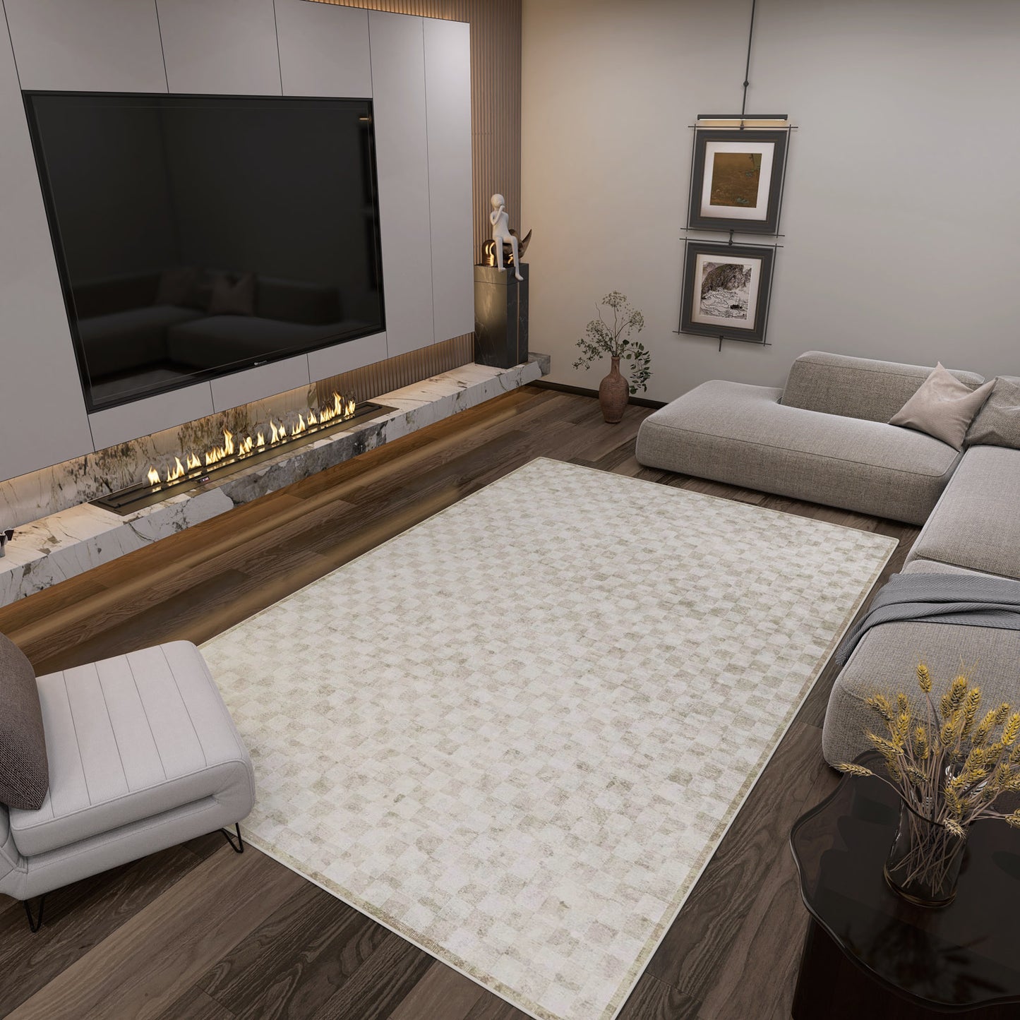 Opulent Threads - Washable Rug - JRN27