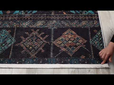 Load image 1 in gallery view. Blossoming Bazaar - Washable Rug - JR1862 (Custom Size)