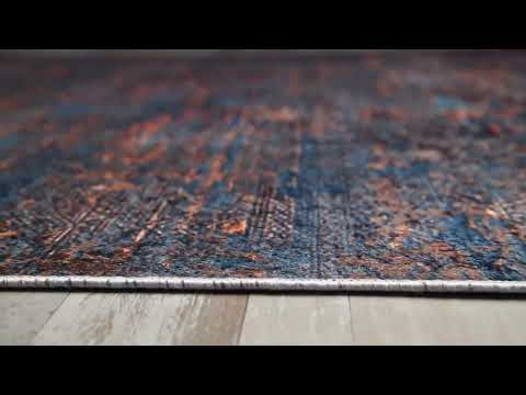 Load image 1 in gallery view. Abstract Harmony - Machine-Washable Rug JR1882 (Custom Size)