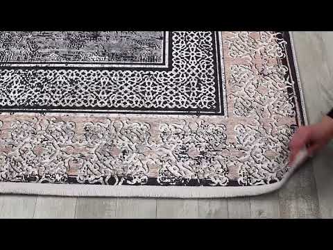 Load image 1 in gallery view. Contemporary Borderline - Washable Rug - JR1798