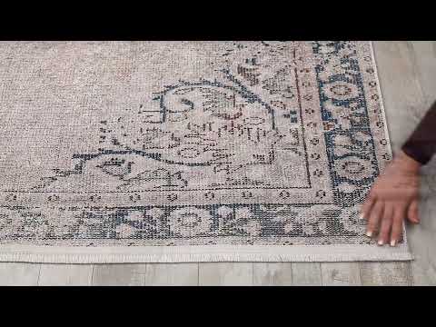 Load image 1 in gallery view. Vintage Beauty - Washable Rug - JR1688 (Custom Size)