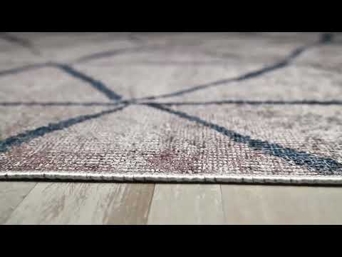 Load image 1 in gallery view. Arabesque Trellis - Washable Rug - JR1732
