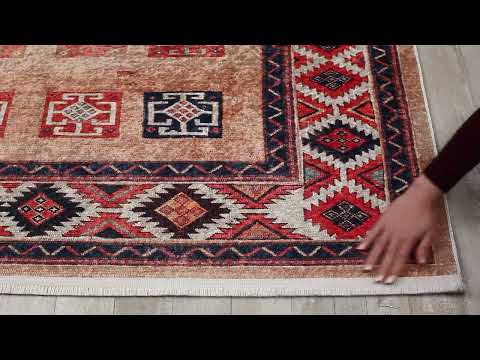 Load image 1 in gallery view. Navajo Nights - Washable Rug - JR1758