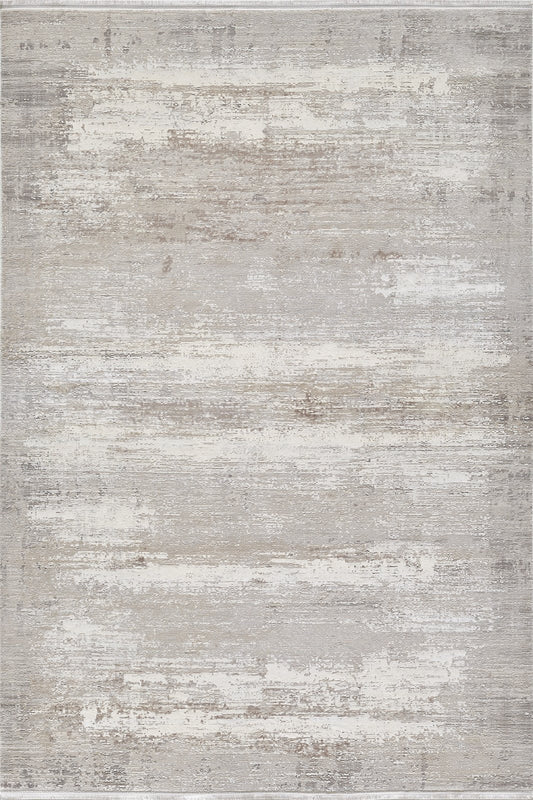 Abstrakter Teppich „Odyssey“ in Champagnertönen – NV001