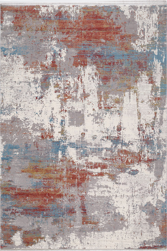 Abstrakter Canvas-Premiumteppich - M378C