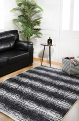 Graphic Grooves - Washable Rug - JR577