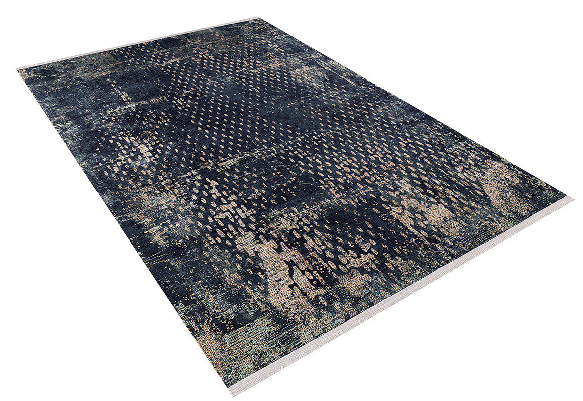 Artistic Abstraction - Machine-Washable Rug JR1215