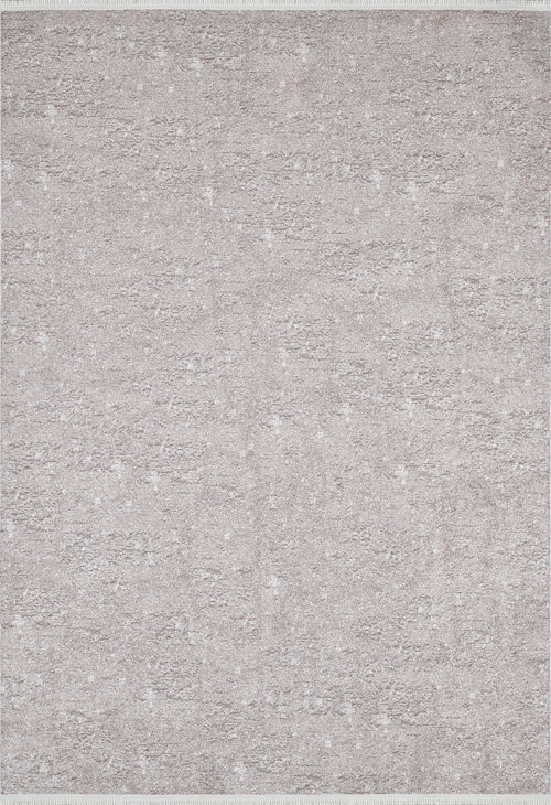 Load image 1 in gallery view. The Slate Charm - Washable Rug (JR1740) is a rectangular rug with a textured light beige and gray pattern. Its subtle, mottled design and simple border offer a soft, modern look, perfect for high-traffic areas.