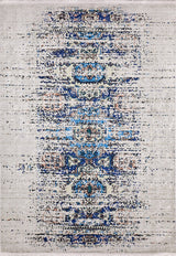 A close-up of the Worn-Out Abstract - Washable Rug - JR339, ideal for high-traffic areas.
