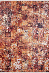 machine-washable-area-rug-Abstract-Modern-Collection-Bronze-Brown-JR1397