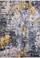 machine-washable-area-rug-Abstract-Modern-Collection-Blue-Yellow-Gold-JR541