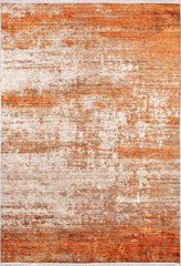 machine-washable-area-rug-Brushed-Modern-Collection-Orange-JR584