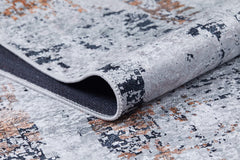machine-washable-area-rug-Abstract-Modern-Collection-Gray-Anthracite-Orange-JR891