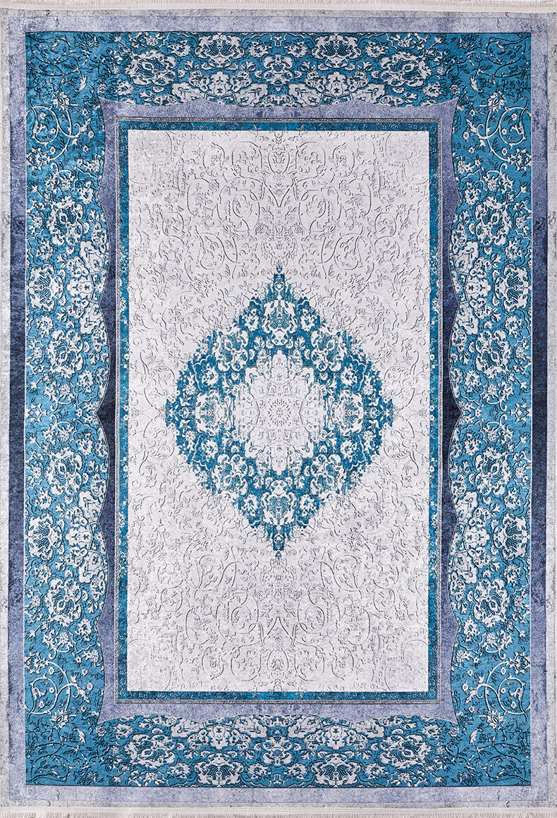 machine-washable-area-rug-Medallion-Collection-Blue-JR1391