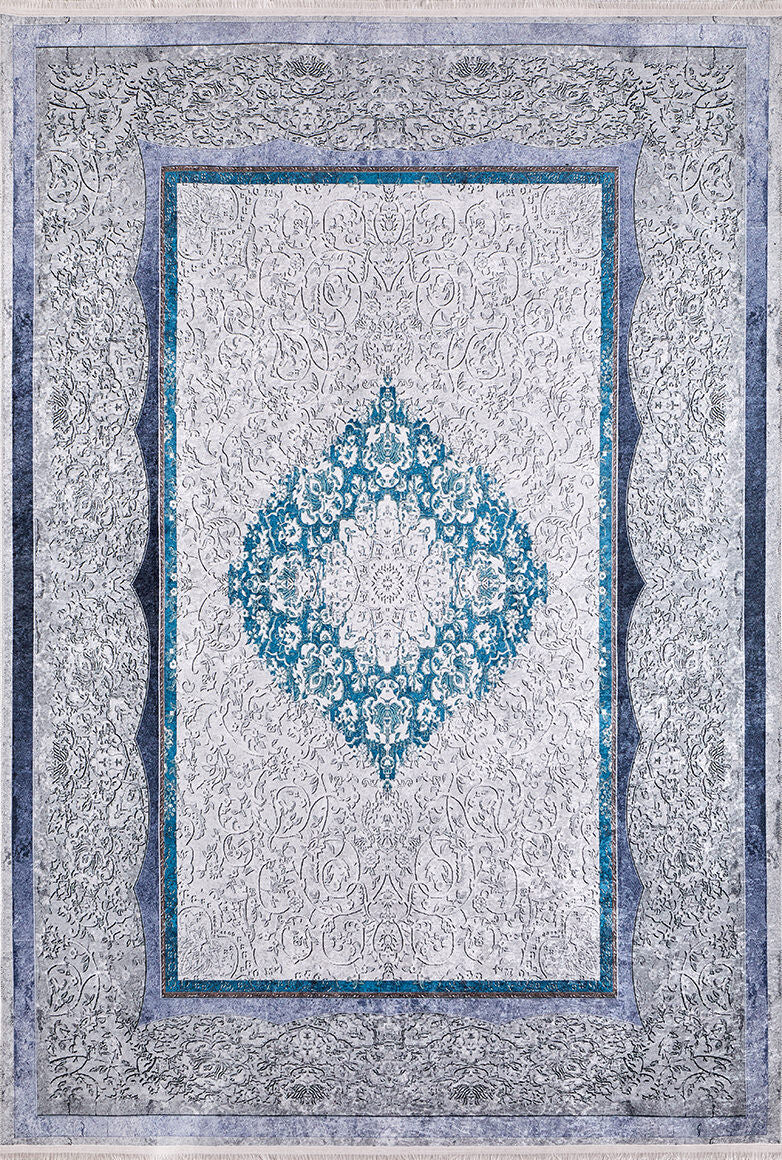 machine-washable-area-rug-Medallion-Collection-Blue-JR1392