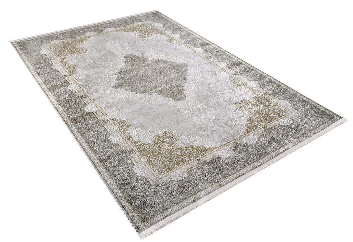 machine-washable-area-rug-Medallion-Collection-Green-JR1520