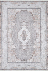 machine-washable-area-rug-Medallion-Collection-Cream-Beige-Gray-Anthracite-JR1780