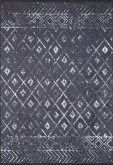 machine-washable-area-rug-Bohemian-Trellis-Lattice-Modern-Collection-Black-JR1839