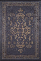 machine-washable-area-rug-Medallion-Tribal-Ethnic-Collection-Black-JR1890