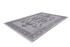 machine-washable-area-rug-Medallion-Tribal-Ethnic-Collection-Gray-Anthracite-JR1891