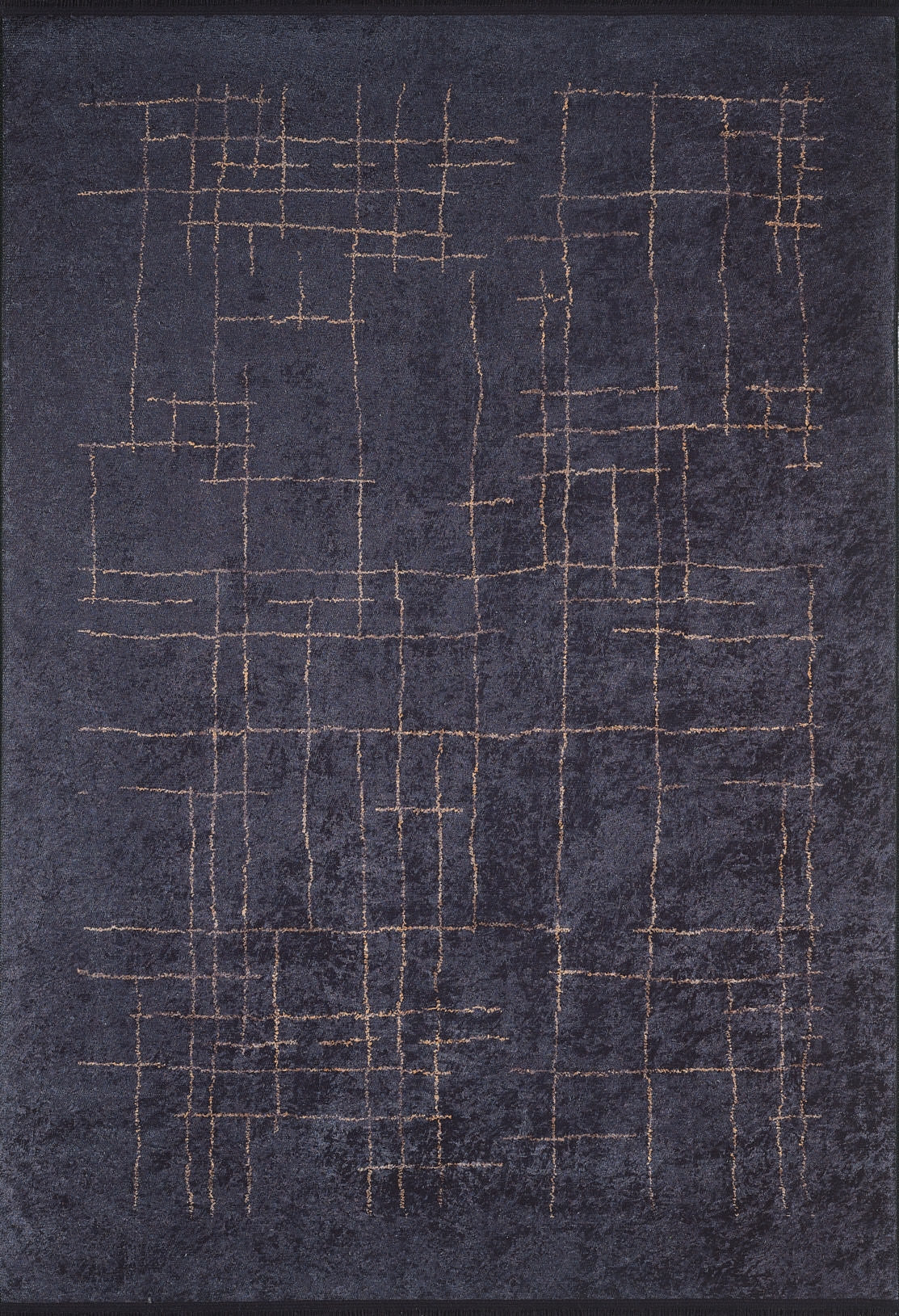 machine-washable-area-rug-Bohemian-Collection-Black-JR1950