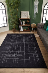 machine-washable-area-rug-Bohemian-Collection-Black-JR1953