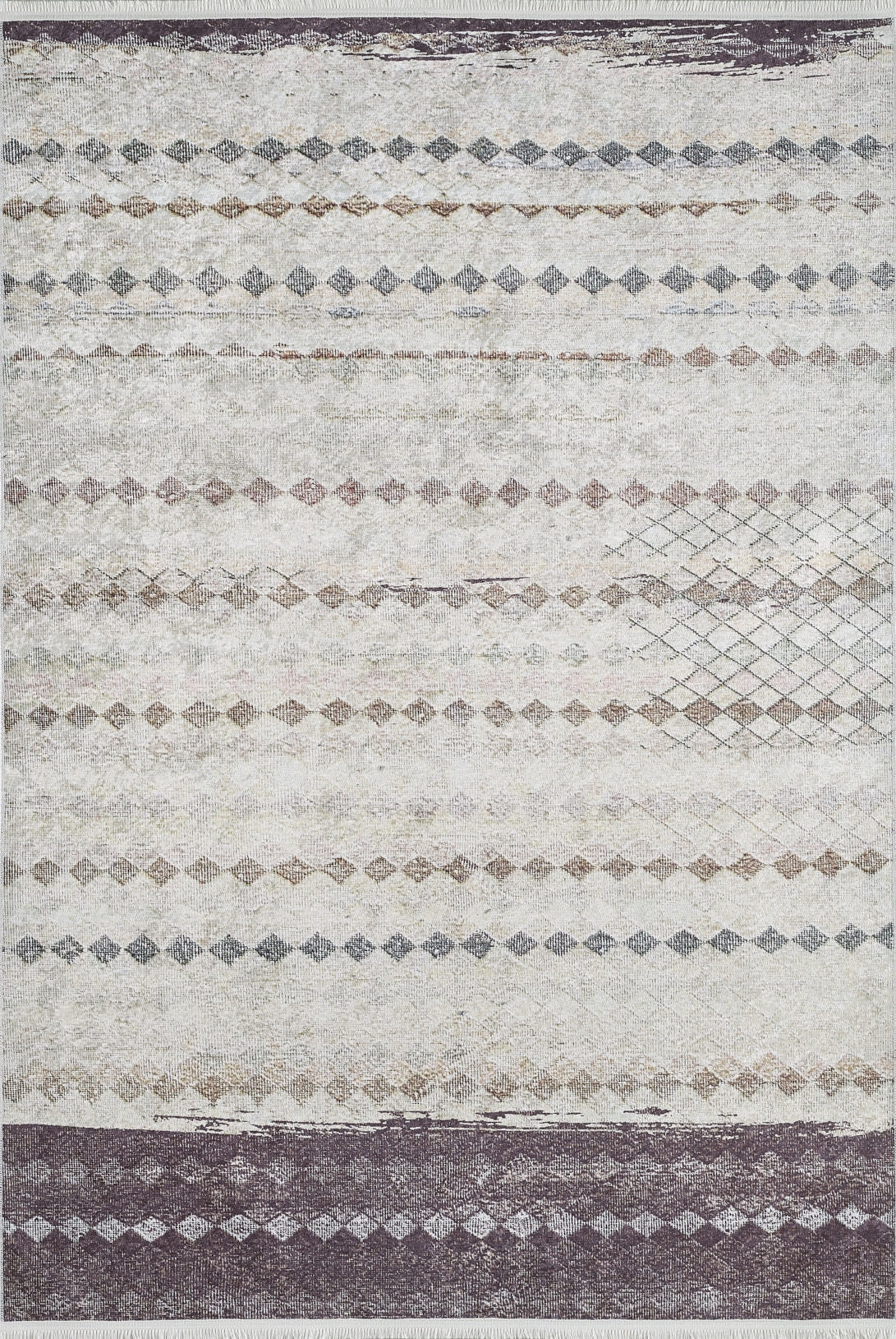 machine-washable-area-rug-Bohemian-Collection-Cream-Beige-Bronze-Brown-JR1972
