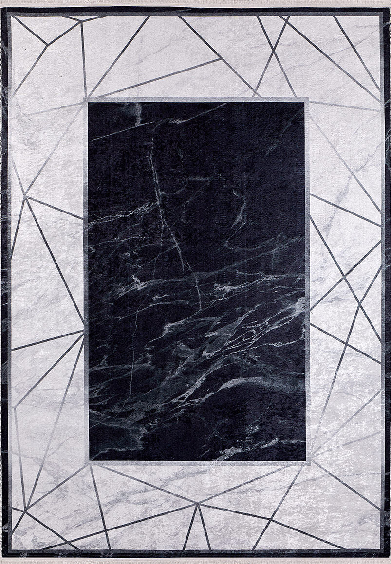 machine-washable-area-rug-Bordered-Modern-Collection-Black-JR1532