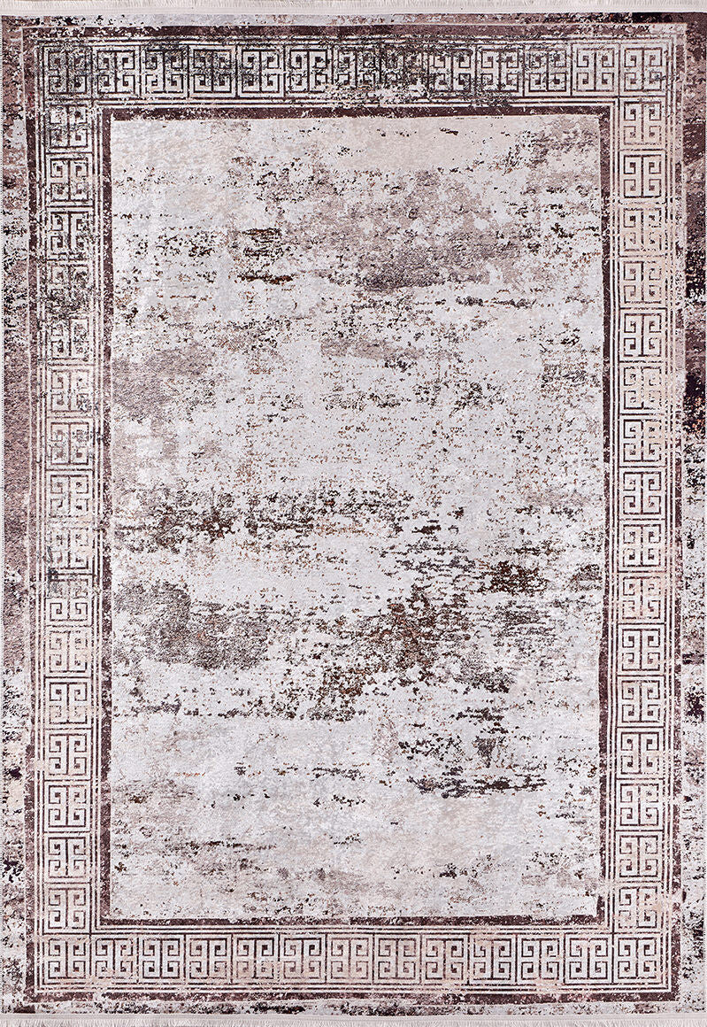 machine-washable-area-rug-Bordered-Modern-Collection-Bronze-Brown-JR1539