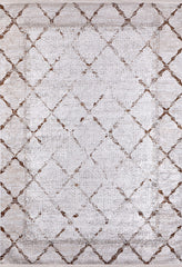 machine-washable-area-rug-Bordered-Trellis-Lattice-Modern-Collection-Bronze-Brown-Gray-Anthracite-Cream-Beige-JR911