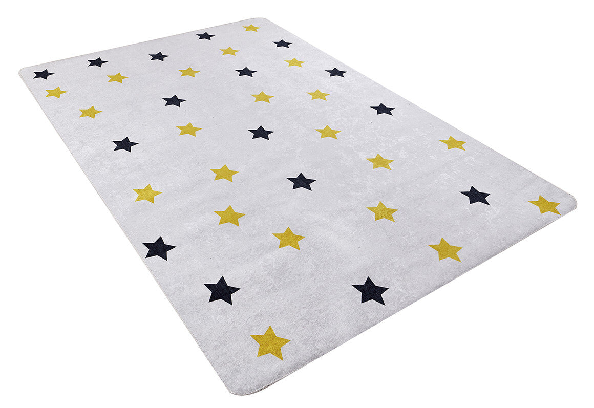 machine-washable-area-rug-Kids-Collection-Yellow-Gold-Gray-Anthracite-JRC005